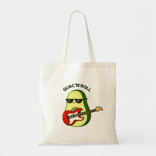 Guac en Roll Grappige avocado woordspeling Tote Bag