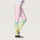 Guac & Glow : Leggings à chevron multicolore (Droite)