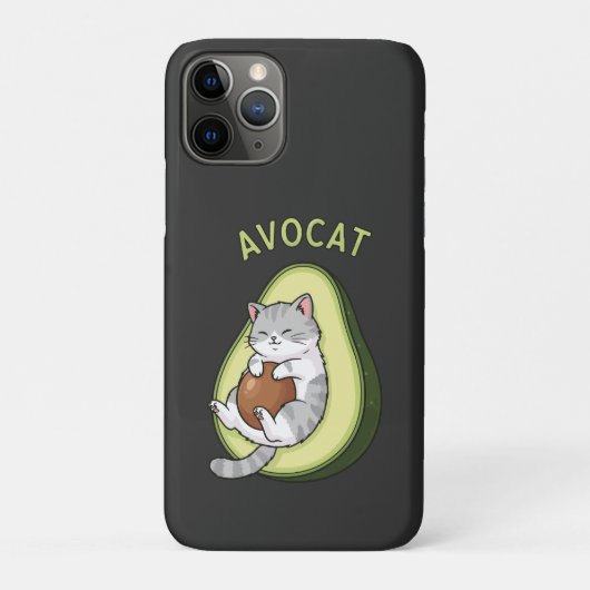 Guac Meow-modus Case-Mate iPhone Case (Achterkant)