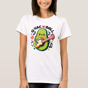 Guac N Roll Rock en Roll Guac en Roll T-shirt
