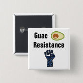 guac resistance Button (Voorkant /achterkant)