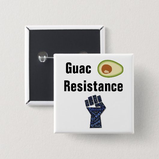 guac resistance Button (Voorkant /achterkant)