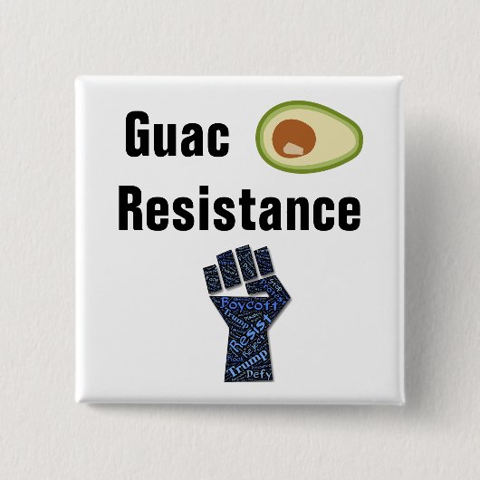 guac resistance Button (Voorkant)