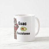 guac resistance coffee Mok (Voorkant rechts)