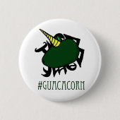 #Guacacorn Ronde Button 5,7 Cm (Voorkant)