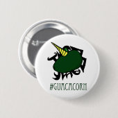 #Guacacorn Ronde Button 5,7 Cm (Voorkant /achterkant)