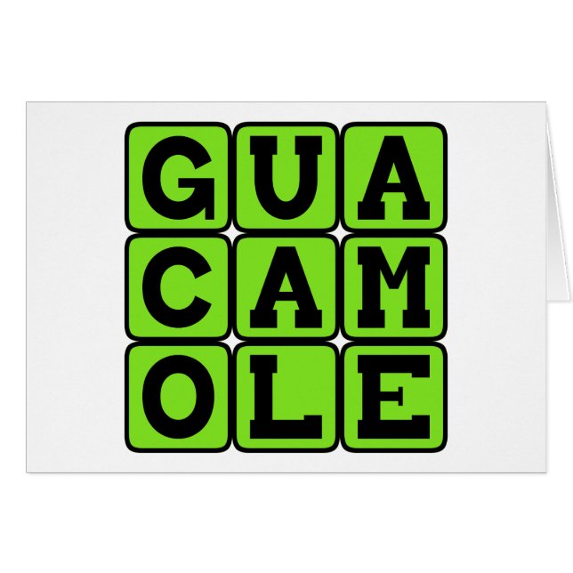 Guacamole, Avocado Dip (Devant horizontal)