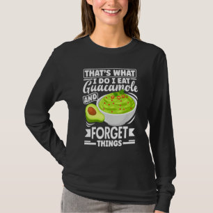 Guacamole Avocado Vegan Voedsel Guac T-shirt