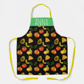 Guacamole en Tortilla Chips Schort (Voorkant)