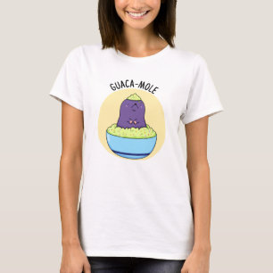Guacamole Grappige Mol In Guacamole Dip Pun T-shirt