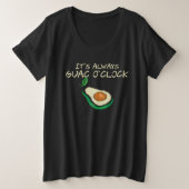 Guacamole  It s Always Guac O Clock  Quote (Design devant)