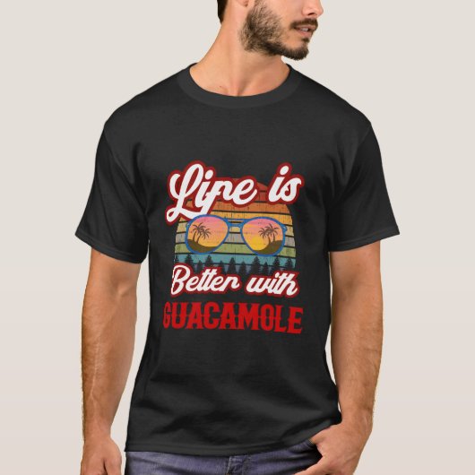 Guacamole leven is beter met guacamole t-shirt (Voorkant)