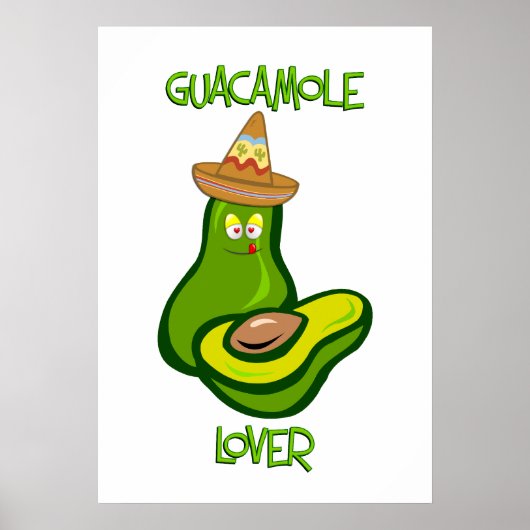 Guacamole Lover Poster (Voorkant)
