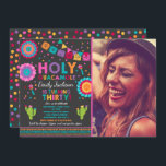 Guacamole saint 30 de 30ème invitation<br><div class="desc">30ème invitation d'anniversaire de fiesta 
Toutes les conceptions sont PARTIE Ltd de PERFECTION de PIXEL de ©</div>