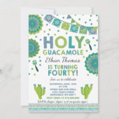 Guacamole saint 40 de quarantième invitation (Devant)