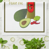 Guacamole Theedoek (Gevouwen)