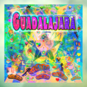 Guadalajara Epoch Uur Venster Cling Raamsticker (Vel 3)