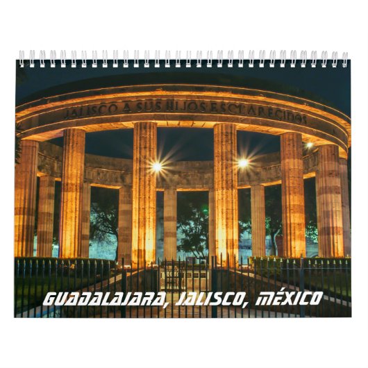 Guadalajara, Jalisco, Mexico-kalender Kalender (Hoes)