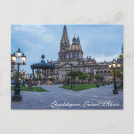 Guadalajara, Jalisco, Plaza de Las Armas Briefkaart