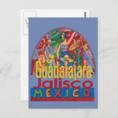 GUADALAJARA Mexico Briefkaart (Voorkant / Achterkant)