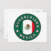 Guadalajara Mexico Briefkaart (Voorkant / Achterkant)