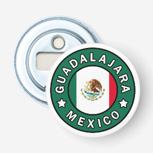 Guadalajara Mexico Button Flesopener