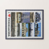 Guadalajara - Mexico - I Love - Legpuzzel (Horizontaal)