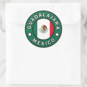 Guadalajara Mexico Ronde Sticker (Tas)