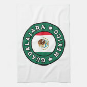 Guadalajara Mexico Theedoek (Verticaal)