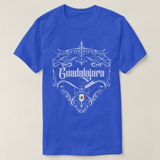 Guadalajara  ontwerp 1 t-shirt (Design voorkant)