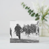 Guadalcanal Landing Briefkaart (Staand voorkant)