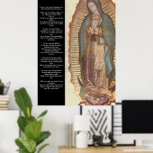 Guadalupe Coronavirus Protection Prayer Poster (Thuiskantoor)