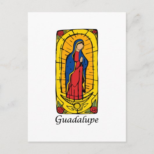 Guadalupe Feestdagenkaart (Voorkant)