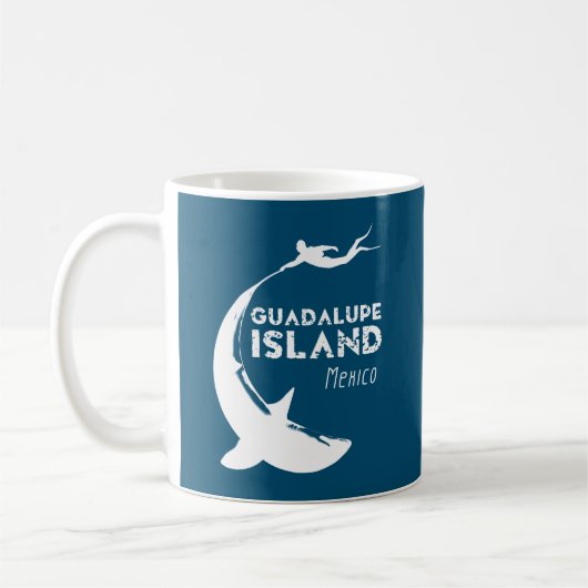 Guadalupe Island, Mexico | Duiken met haaien Koffiemok (Links)