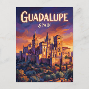 Guadalupe Klooster Spanje Briefkaart