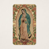 Guadalupe Memorial Photo Spanish Prayer Cards (Devant)