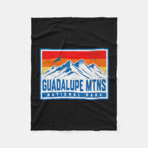 Guadalupe mountains nationaal park fleece deken
