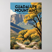 Guadalupe Mountains National Park Poster (Voorkant)