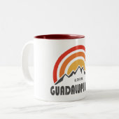 Guadalupe Peak Tweekleurige Koffiemok (Voorkant links)