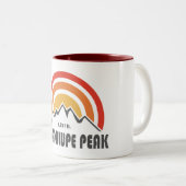 Guadalupe Peak Tweekleurige Koffiemok (Voorkant rechts)