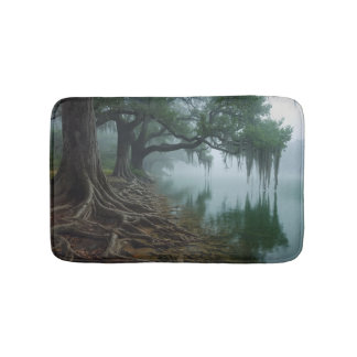 Guadalupe River Bath Mat - Serene Nature Bathroom 