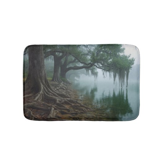 Guadalupe River Bath Mat - Serene Nature Bathroom  (Voorkant)