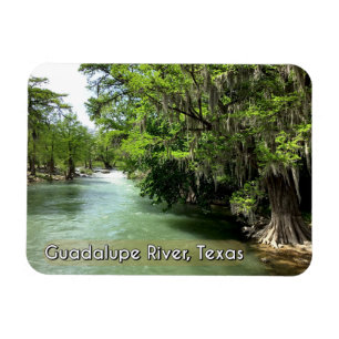 Guadalupe rivier in Gruene, Texas Magneet