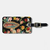 Guadalupe Roos  Patroon Bagagelabel (Voorkant horizontaal)