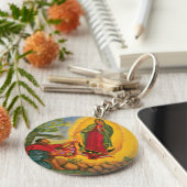 guadalupe sleutelhanger (Zijkant)