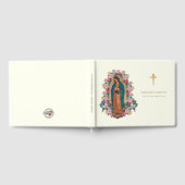 Guadalupe Vierge Marie Funeral Memorial Livre d'or (Complet)