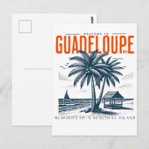 Guadeloupe 971: Tropische herinneringen Briefkaart