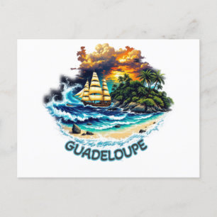 GUADELOUPE BRIEFKAART