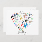 Guadeloupe-briefkaart - Multikleuren Core-model Briefkaart (Voorkant / Achterkant)