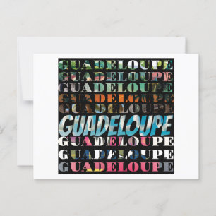 Guadeloupe: Een visuele viering in kleuren Briefkaart
